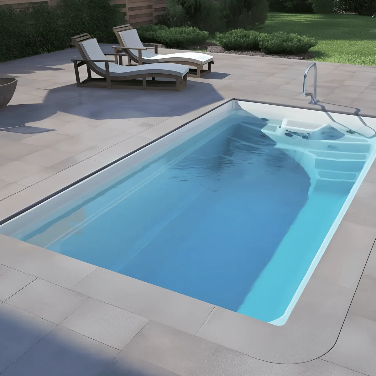 Композитный бассейн Laguna 5 — вид сверху в Северодвинске