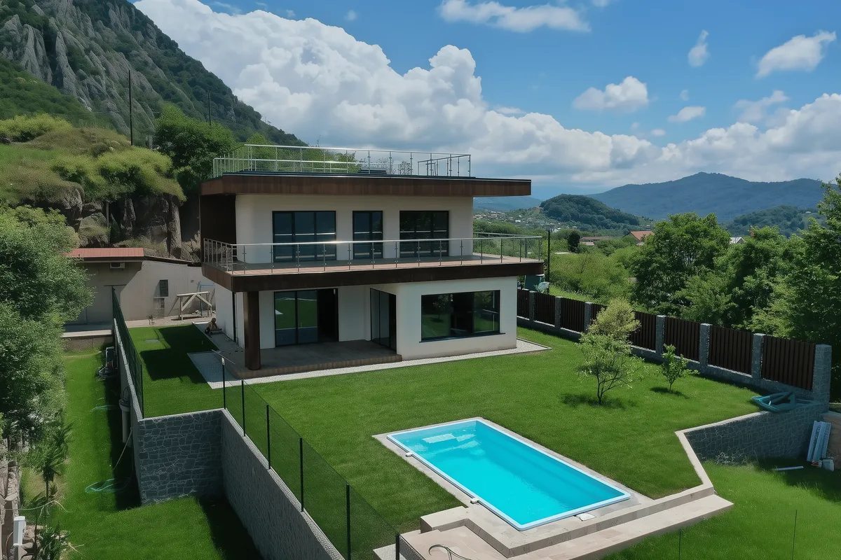 Композитный бассейн Laguna 6 — визуализация в Северодвинске