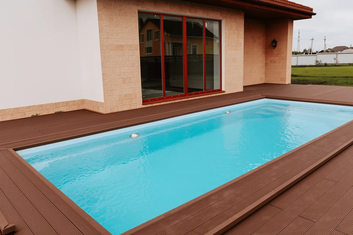 Композитный бассейн Laguna 8 — вид сверху в Северодвинске