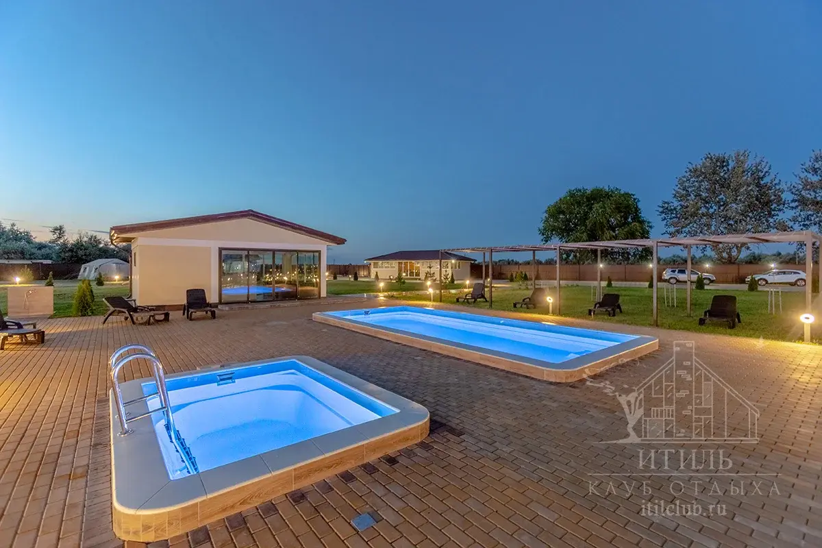 Композитная купель Laguna 3 — установка в Северодвинске